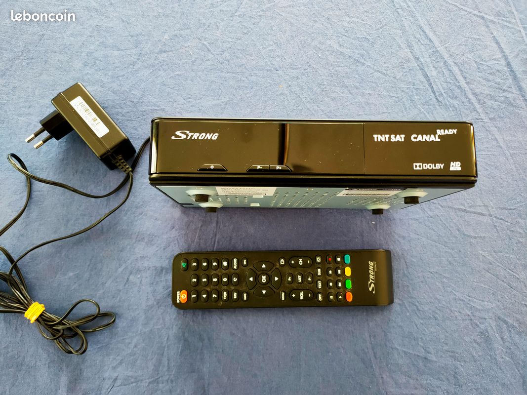 Décodeur Satellite STRONG SRT 7404 TNTSAT - Canal+ Ready - Enregistrement USB