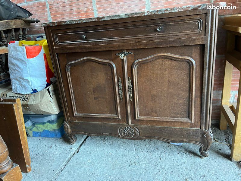 Commode dessus marbre (image 1)