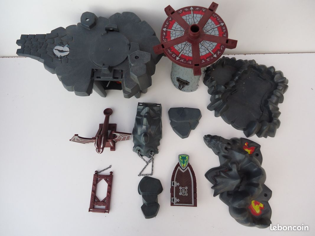 Playmobil 4836 pièces détachées Donjon du Dragon Vert (image 2)