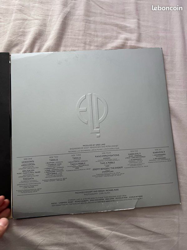 Vinyles Emerson Lake & Palmer (image 3)