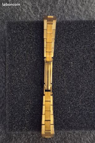 Montre Pequignet Caméléon Or Et Acier - Boîte Carrée, 4 Bracelets, Occasion, Quartz, Style Habillé Femme
