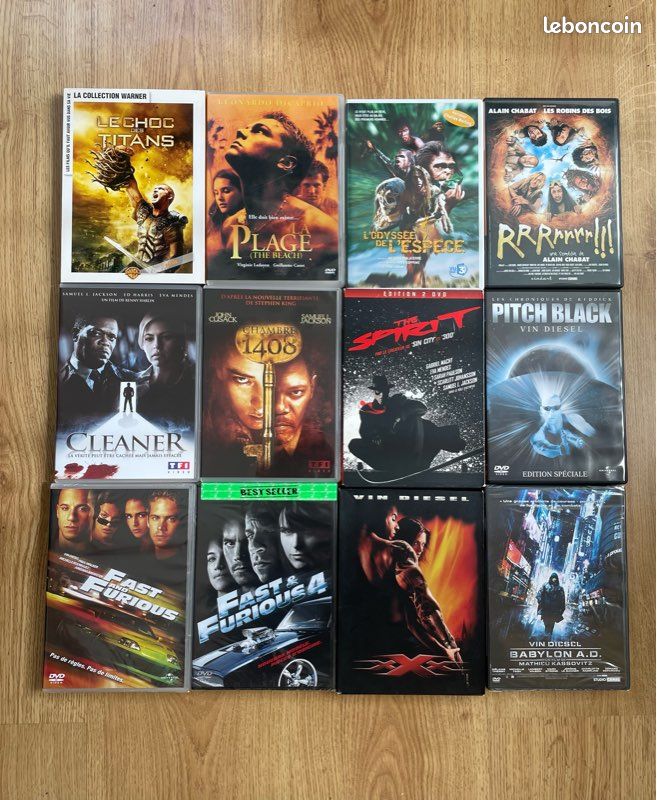 Lot 12 DVD ( Envoi 0,99 ) (image 1)