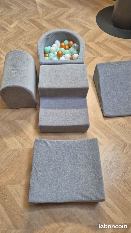 🧸 Piscine à balles + modules en mousse – Excellent état (image 8)