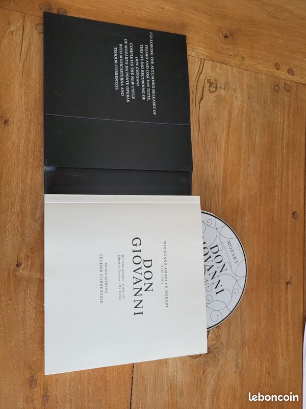 Coffret CD. Mozart. Don Giovanni. T.Currentzis (image 4)