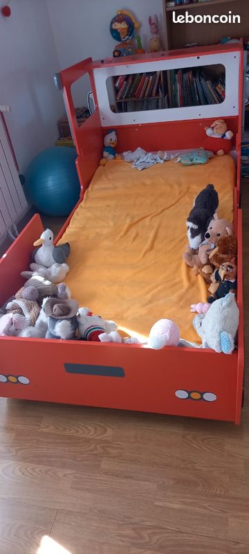 Lit pompier très bon état et matelas (image 4)