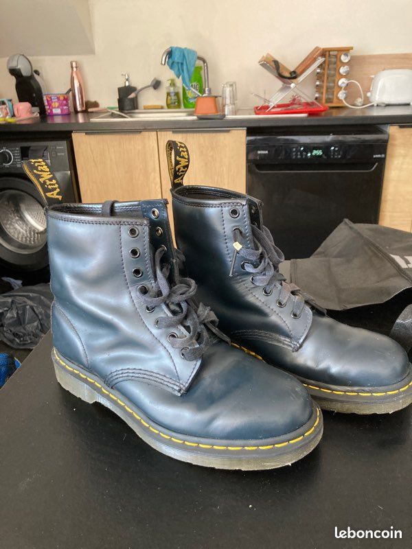 Doc martens montantes bleu marine en 42 Chaussures