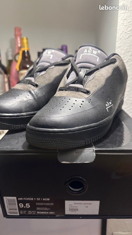Air Force 1 Low A-Cold-Wall Black (image 3)