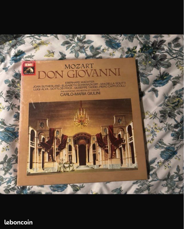 Coffret vinyle, Mozart Don giovanniqemi4lp + livret (image 1)