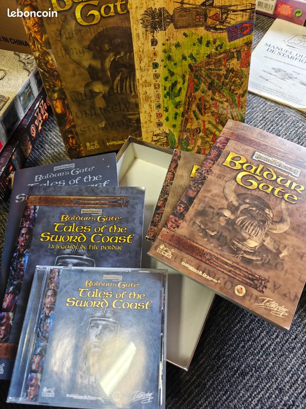 Baldur's Gate Original PLUS Tales of the Sword Coast Expansion - 2 PC Games Baldur's Gate Original PLUS Tales of the Sword Coast Expansion - 2 PC Games