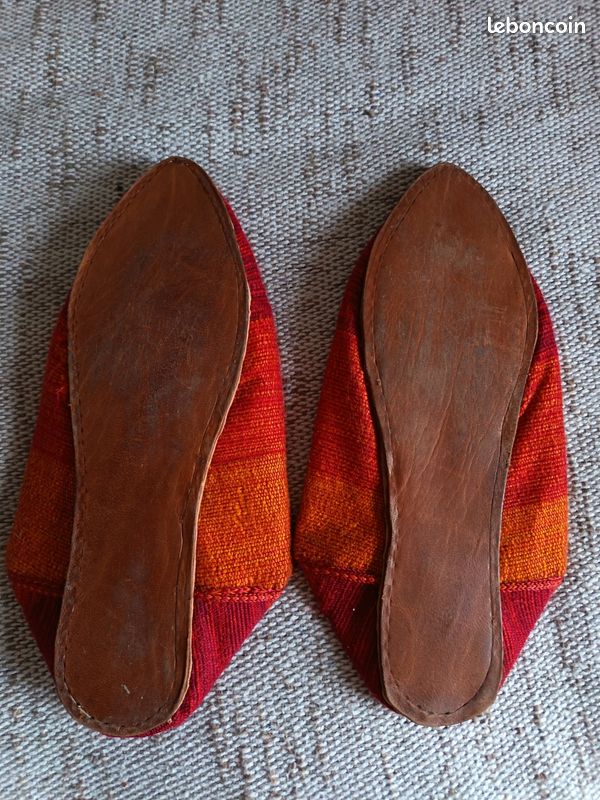 Babouche en tissu T38 (image 2)