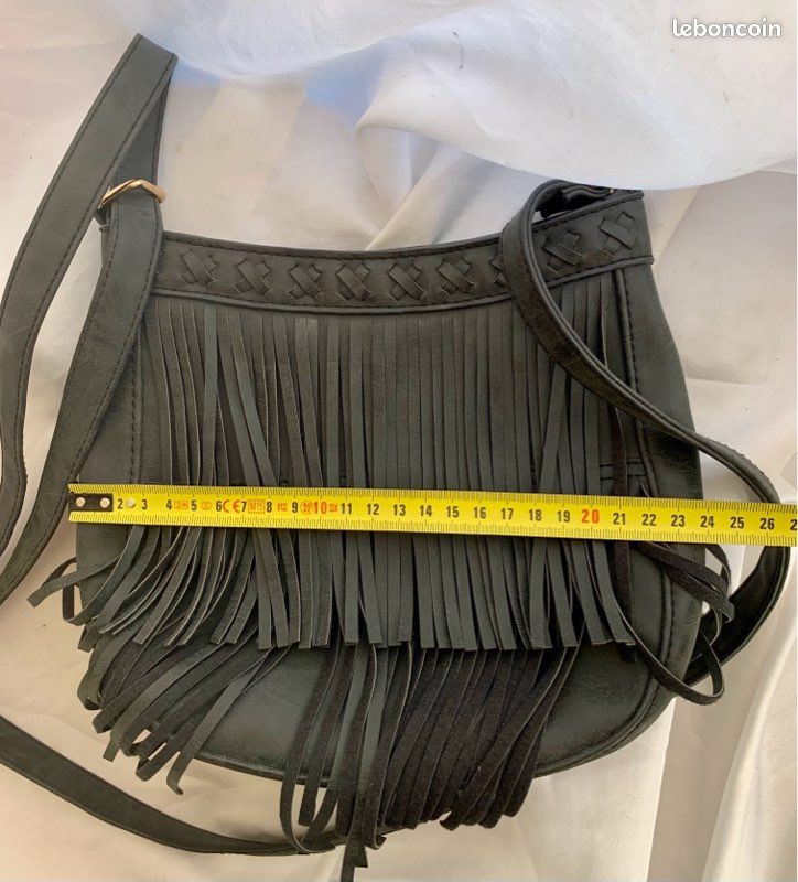 Sac à bandoulière à franges (image 6)