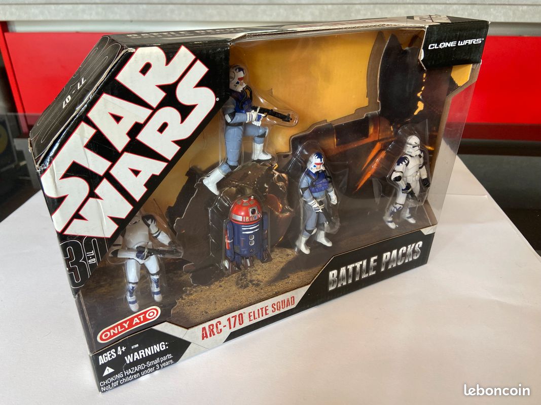STAR WARS - Hasbro - ARC-170 ELITE SQAD BATTLE PACK 30TH ANNIV (image 1)