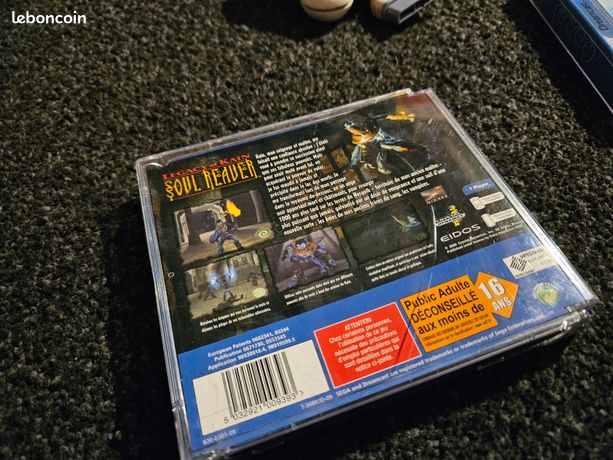 Soul Reaver Sur SEGA Dreamcast - CIB PAL - Excellent état Avec Ticket De Caisse