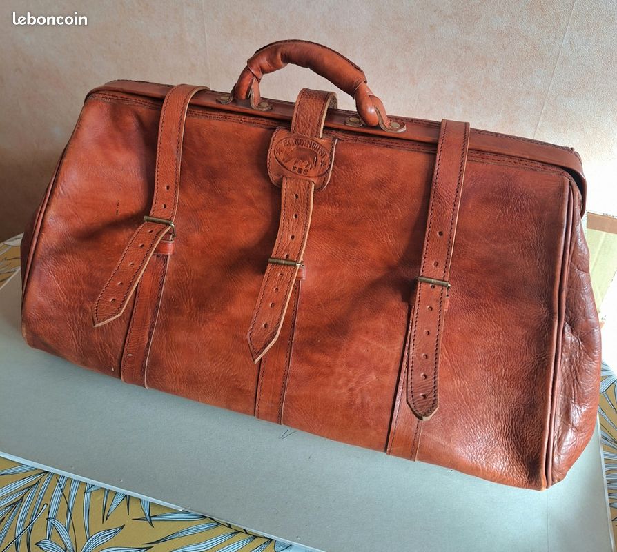 Sac de voyage en cuir | Mes Découvertes - Julien Cohen