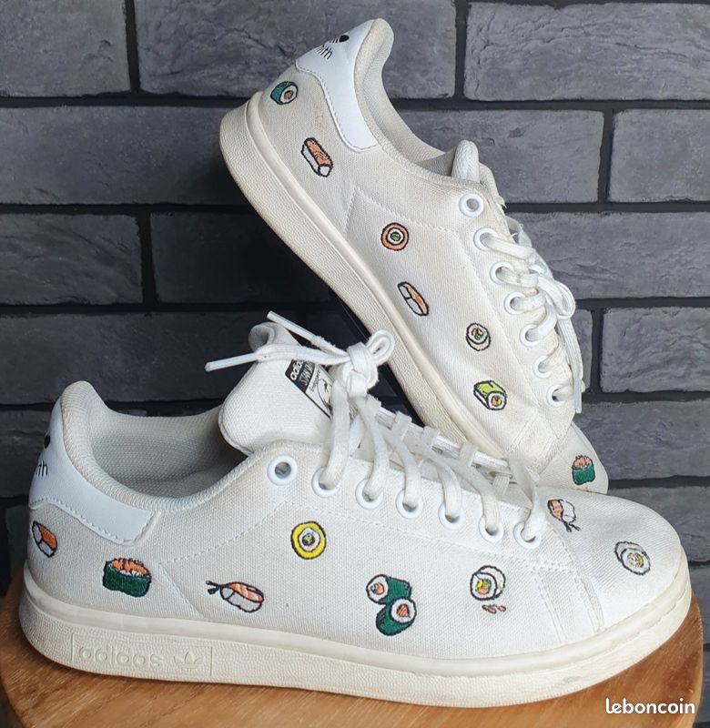 sneakers Adidas Stan smith édition sushi 🍣