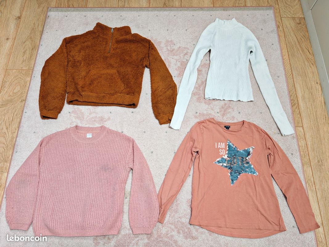 Vide dressing vide grenier vêtements fille 10 ans et 12 ans (image 8)