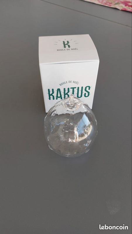 Boule de noel de meisenthal kaktus