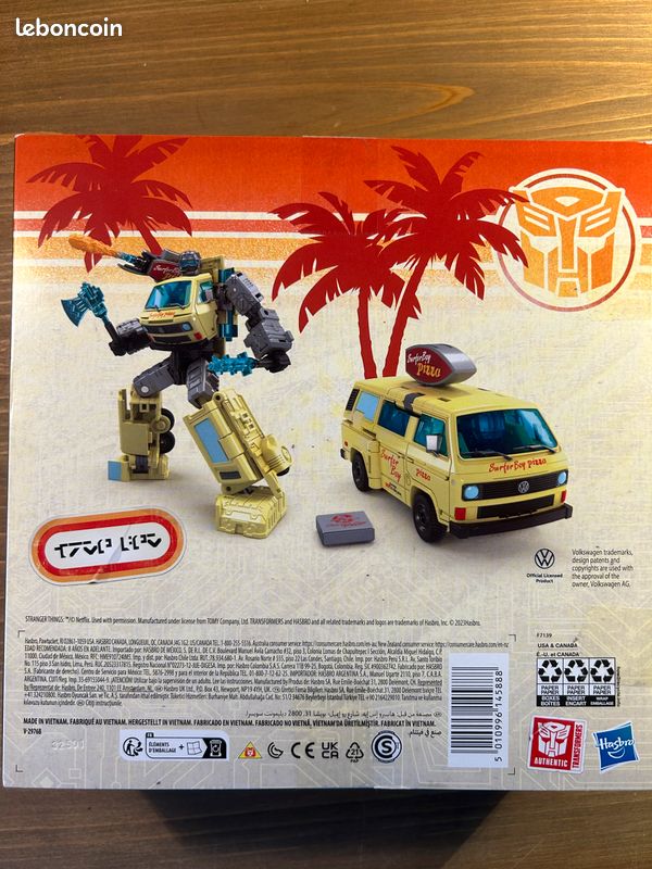 Stranger Things X Transformers - Code Red Hasbro NEUF Scellé (image 2)