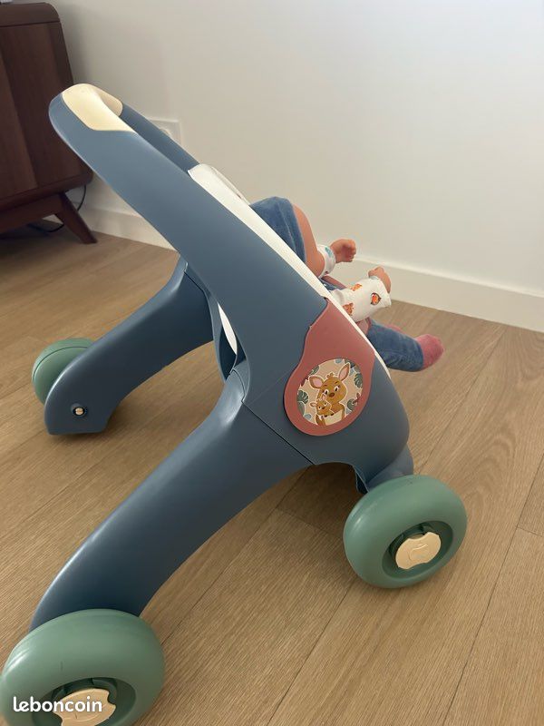 Poussette smoby baby walker 3 en 1 - Jeux & Jouets Poussette smoby baby walker 3 en 1 - Jeux & Jouets
