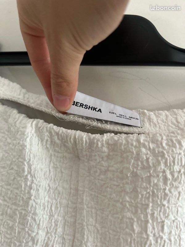 Pantalon à jambes larges léger fluide pour femme taille 40/L bershka (image 2)