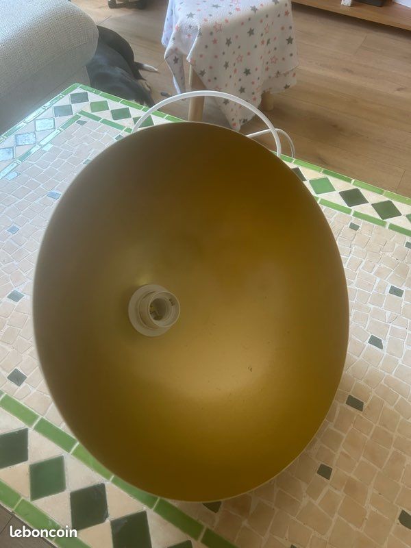 Luminaires suspendus blancs intérieur doré – 16 disponibles – À partir de 17 (image 2)