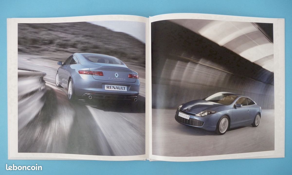 BROCHURE VENDITA AUTO RENAULT LAGUNA BTCC RACING dal Regno Unito, metà