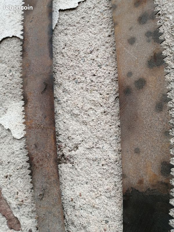 Deux anciennes scies (image 1)