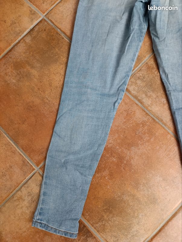 K Jean stretch bleu clair skinny Jennyfer taille 36 (image 11)