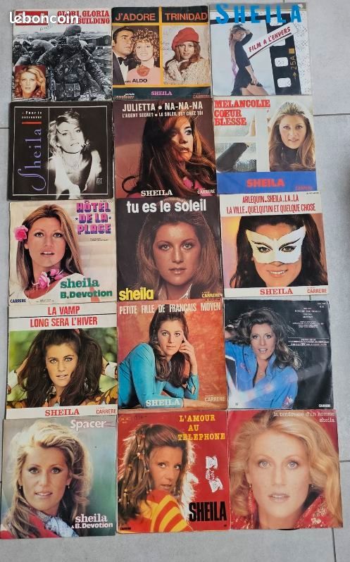 Collection disque et cd sheila (image 5)