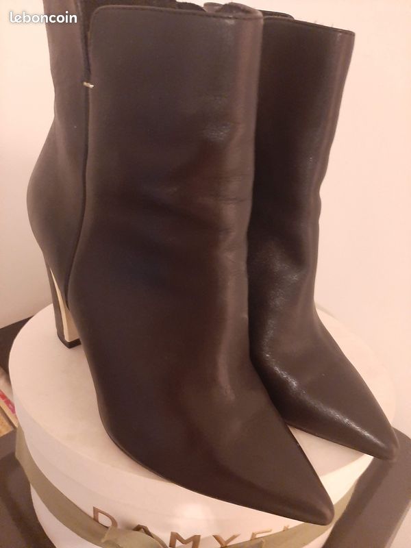 Bottines Cuir talons (image 7)
