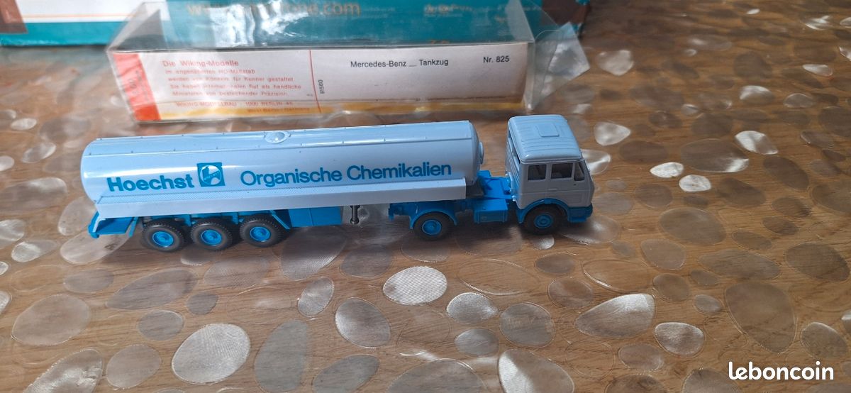 Lot De 2 Camions En Plastique Viking échelle HO 1/87 - Années 60 Anciens