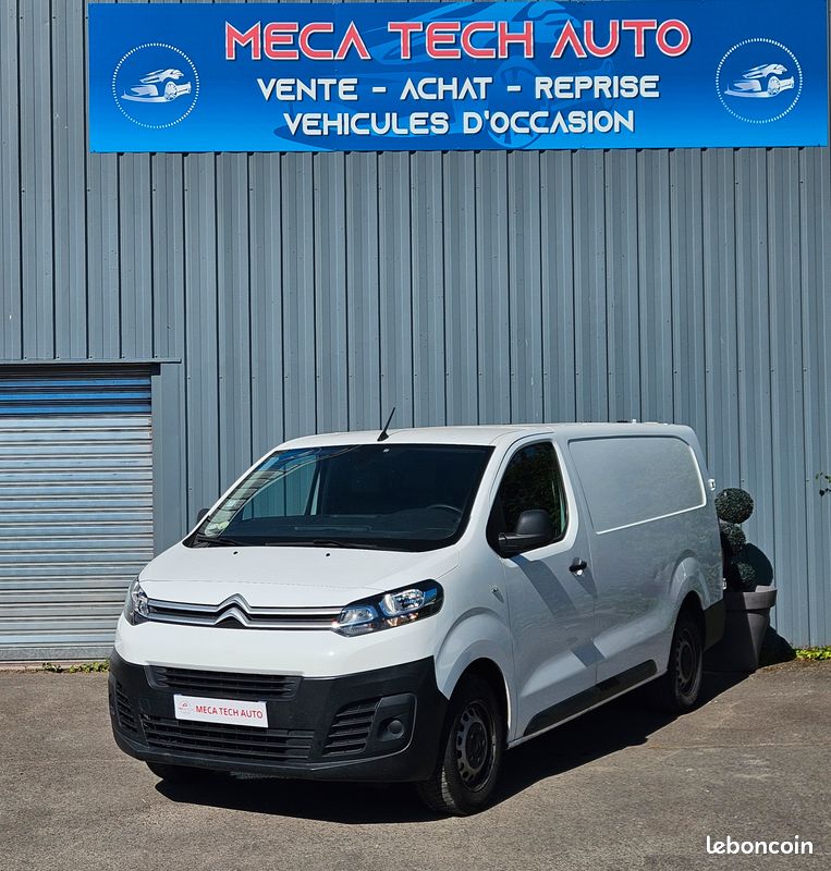 Citroen jumpy xl 2.0 bluehdi 145 cv club 3 places 2022 1ere main tva recuperable (image 1)
