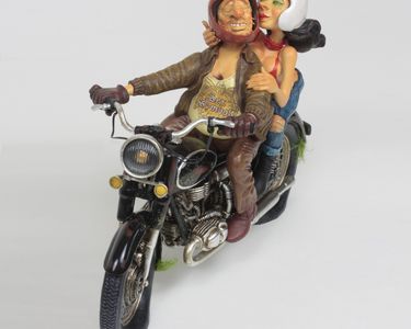 My First Love Mini Car Figur Comic Art of Guillermo Forchino 27,8 cm Länge