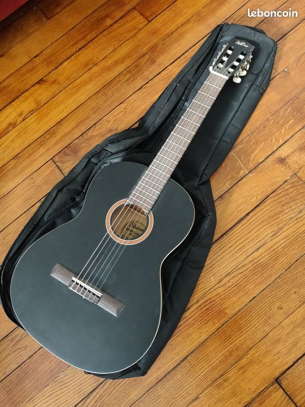 Guitare Shiver avec housse de transport (image 1)