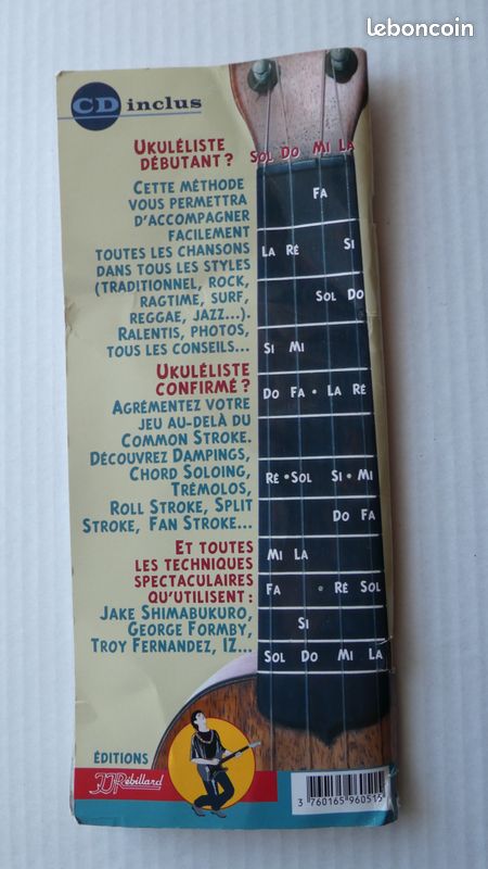 Ukulélé de marque ISSAKU + la méthode par Cyril Lefebvre (image 12)