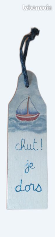 Panneau de porte chut bébé dors (image 1)