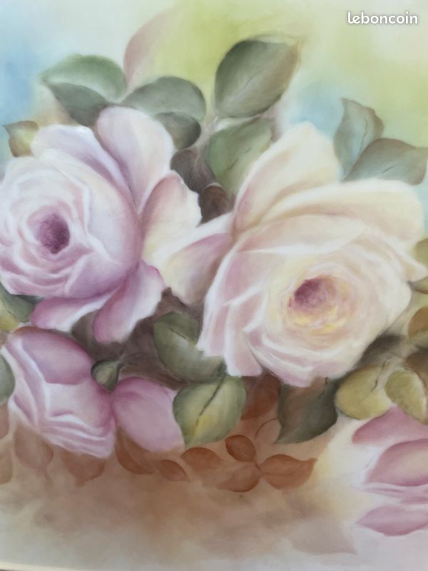 Tableau peinture sur porcelaine (image 3)