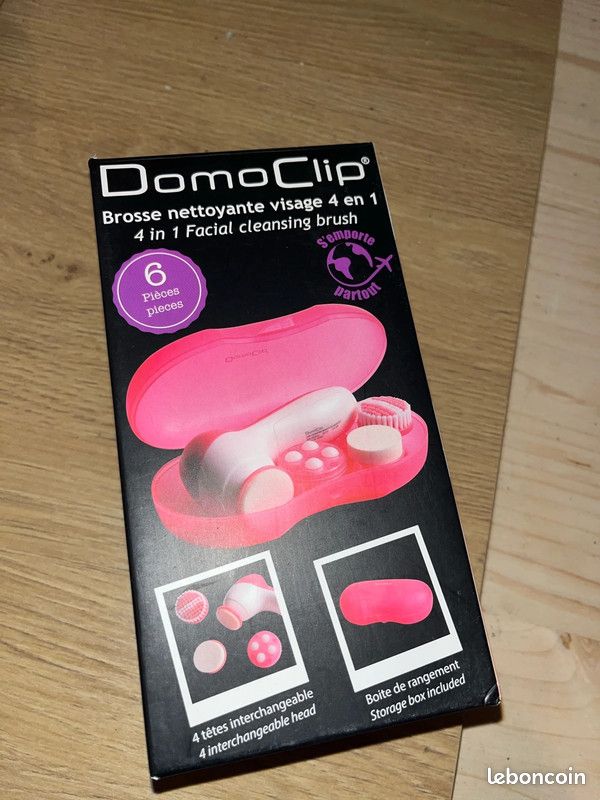 DomoClip brosse nettoyante visage 4 en 1 neuve (image 2)