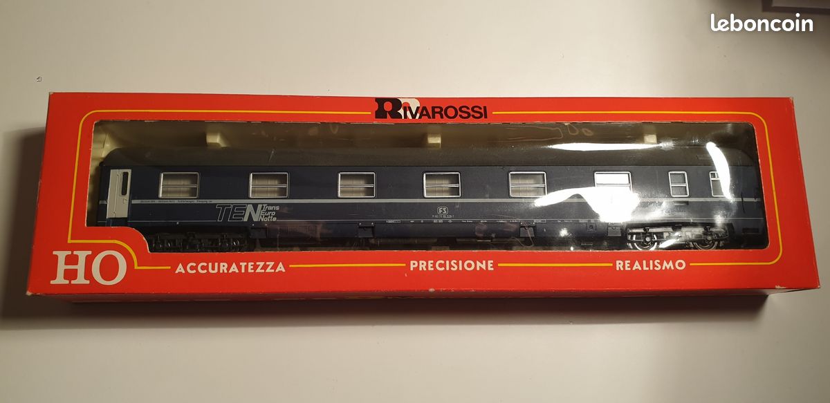 Ho. Voiture lit ten.fs.rivarossi (image 9)