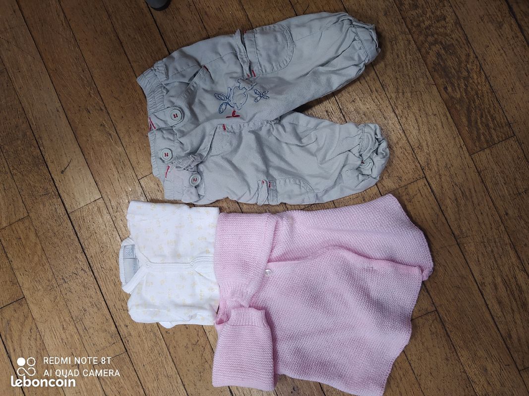 Lots vêtements naissance/1 mois (image 1)