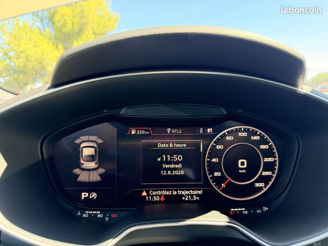 AUDI TT Coupé 2.0 TFSI 230 CV QUATTRO S-tronic S-Line GARANTIE 12 MOIS (image 12)