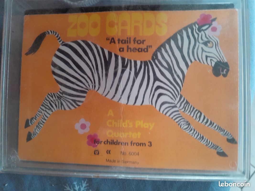 Puzzle cartes zoo (image 1)