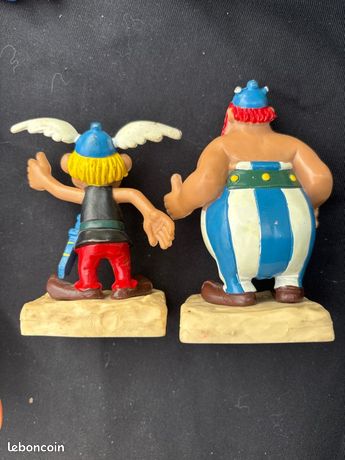 Porte-crayon Obélix Paper Mate 1982 - Figurine Vintage Sur Socle, Occasion