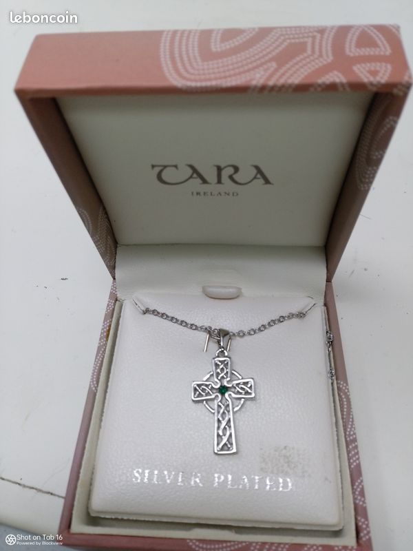 Petit Pendentif Croix Celtique En Argent Sterling 925 - Bijou Fin Et Symbolique - Neuf Avec étiquettes