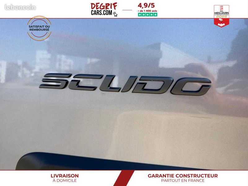Fiat Scudo XL NOUVEAU MOTEUR 2.2 BlueHDi 180 EAT8 CABINE APPROFONDIE 5 PLACES + Pack Premium Conn... (image 32)