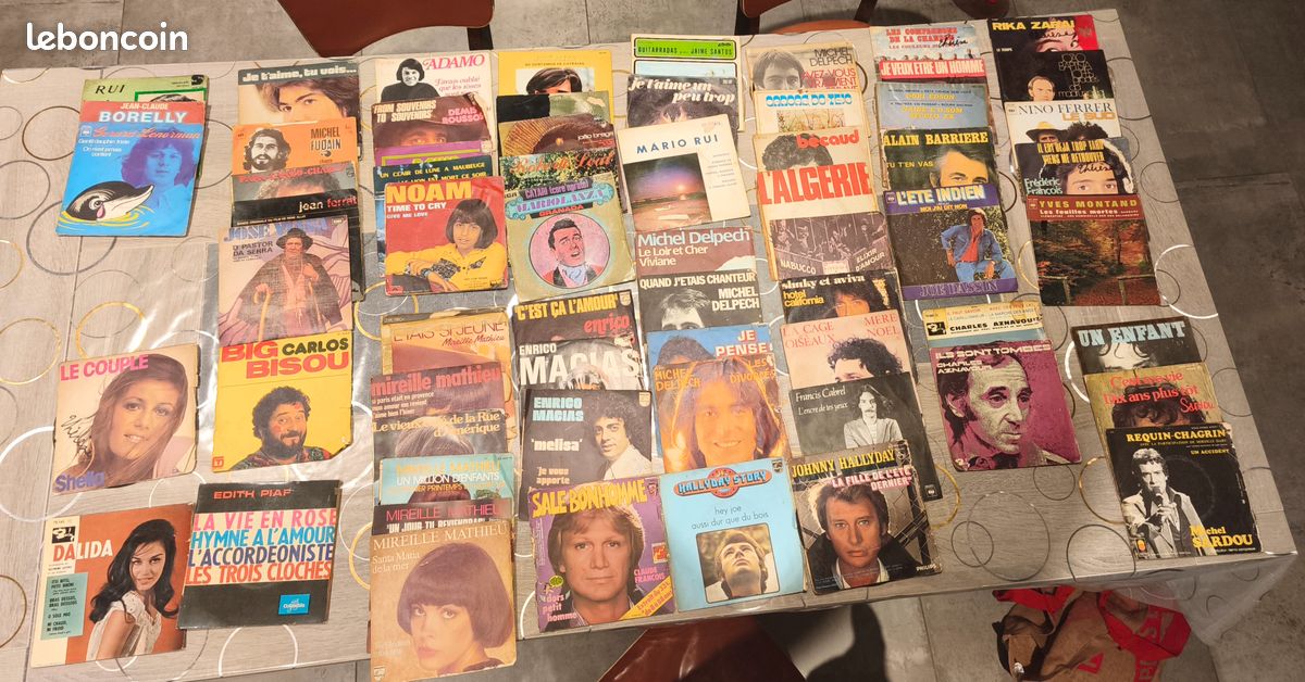 Lot vinyle 45 tours (image 1)