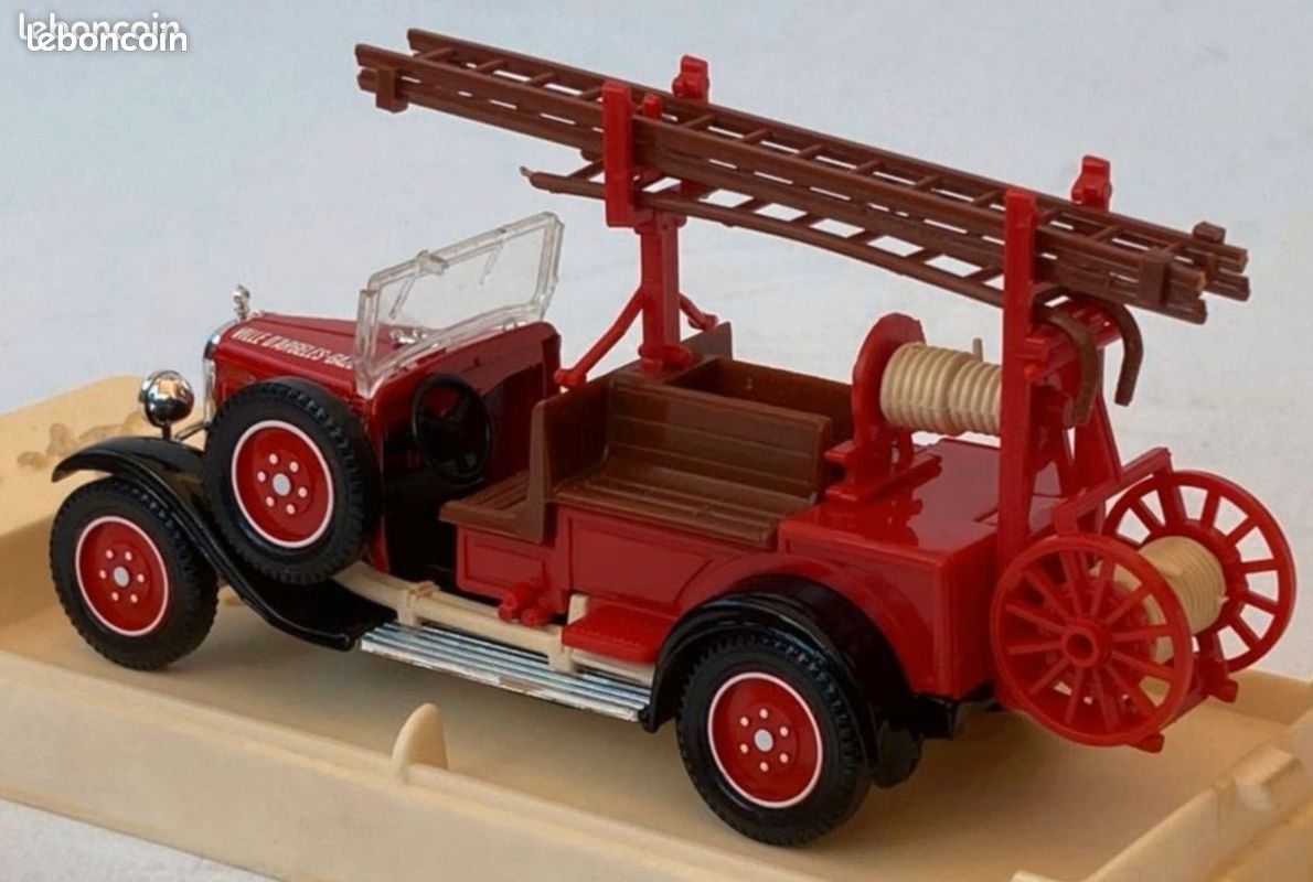 Solido Micarola 1/43 - Citroën C4F Pompiers Pontoise - Miniature Collection Pompier