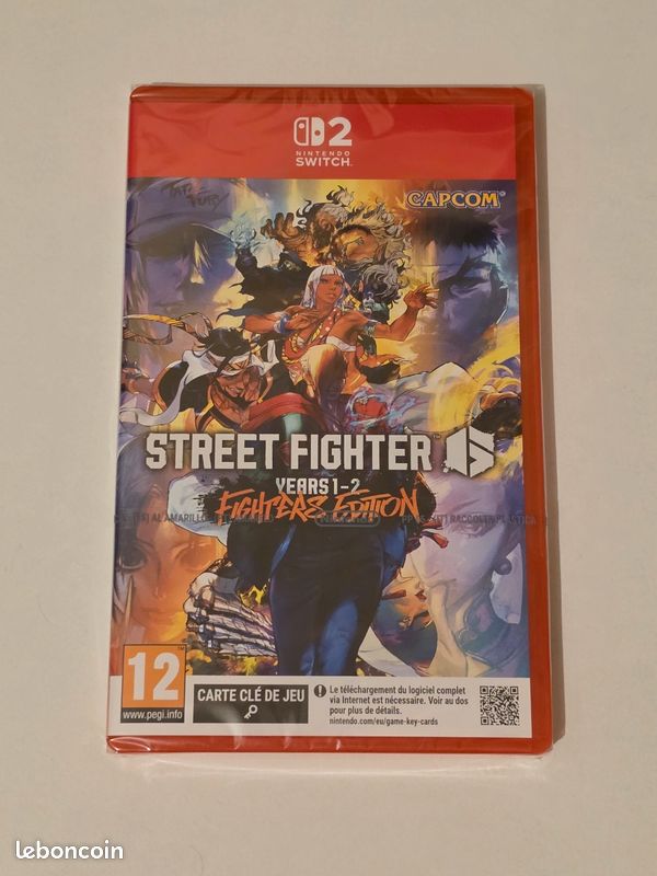 Street Fighter 6 Years 1 - 2 Fighters Edition Nintendo Switch 2 Neuf sous blister (image 1)