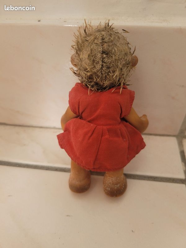 Peluche Chien Géant Ancien Steiff - Jouet Vintage Collection
