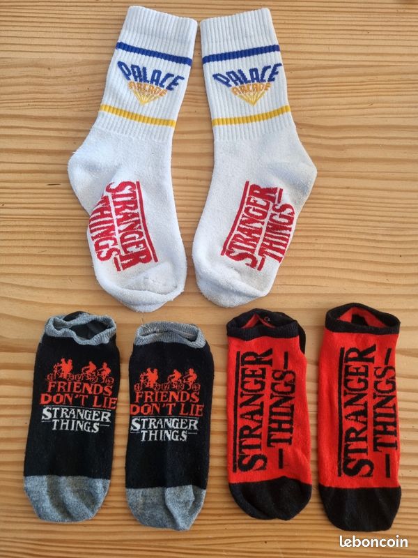 Chaussette Stranger Things Lot De Paires De Chaussettes Stranger
